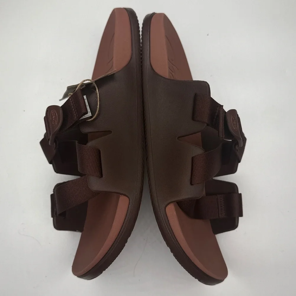 Chaco Men’s Brown Chillos Slide Sandals S-461 Sz 12